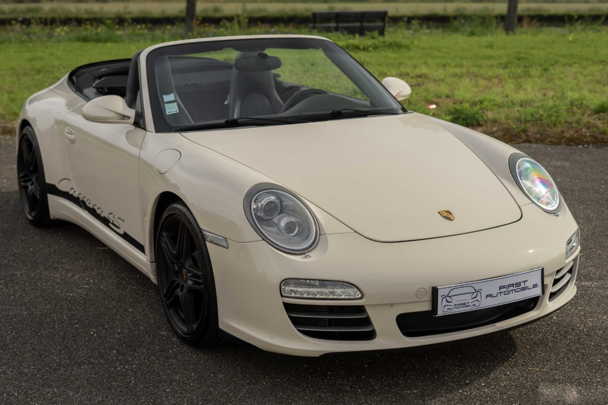 2009 PORSCHE 997 PHASE 2 CARRERA 4S CABRIOLET 3L8 385CV PDK
