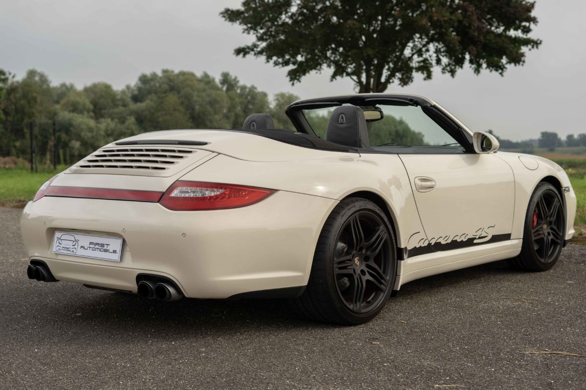 2009 PORSCHE 997 PHASE 2 CARRERA 4S CABRIOLET 3L8 385CV PDK
