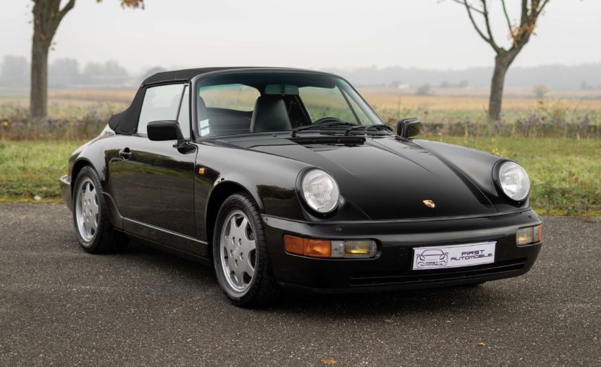 1991 PORSCHE 964 CARRERA 2 CABRIOLET 3L6 TIPTRONIC