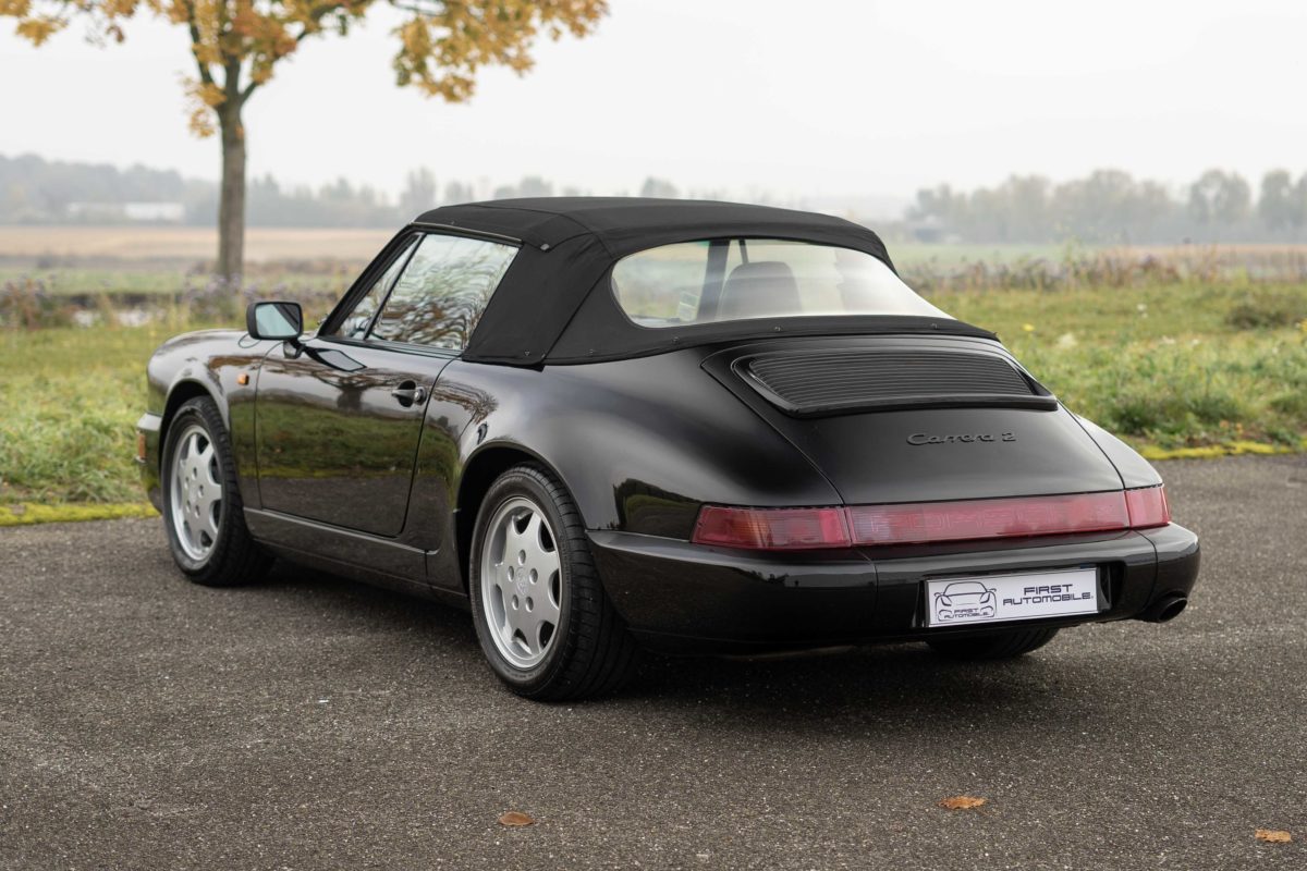1991 PORSCHE 964 CARRERA 2 CABRIOLET 3L6 TIPTRONIC