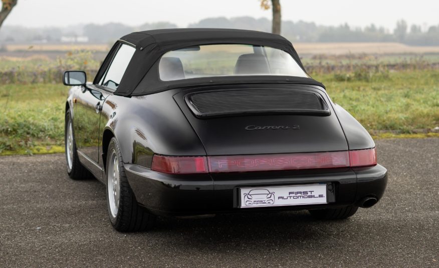 1991 PORSCHE 964 CARRERA 2 CABRIOLET 3L6 TIPTRONIC