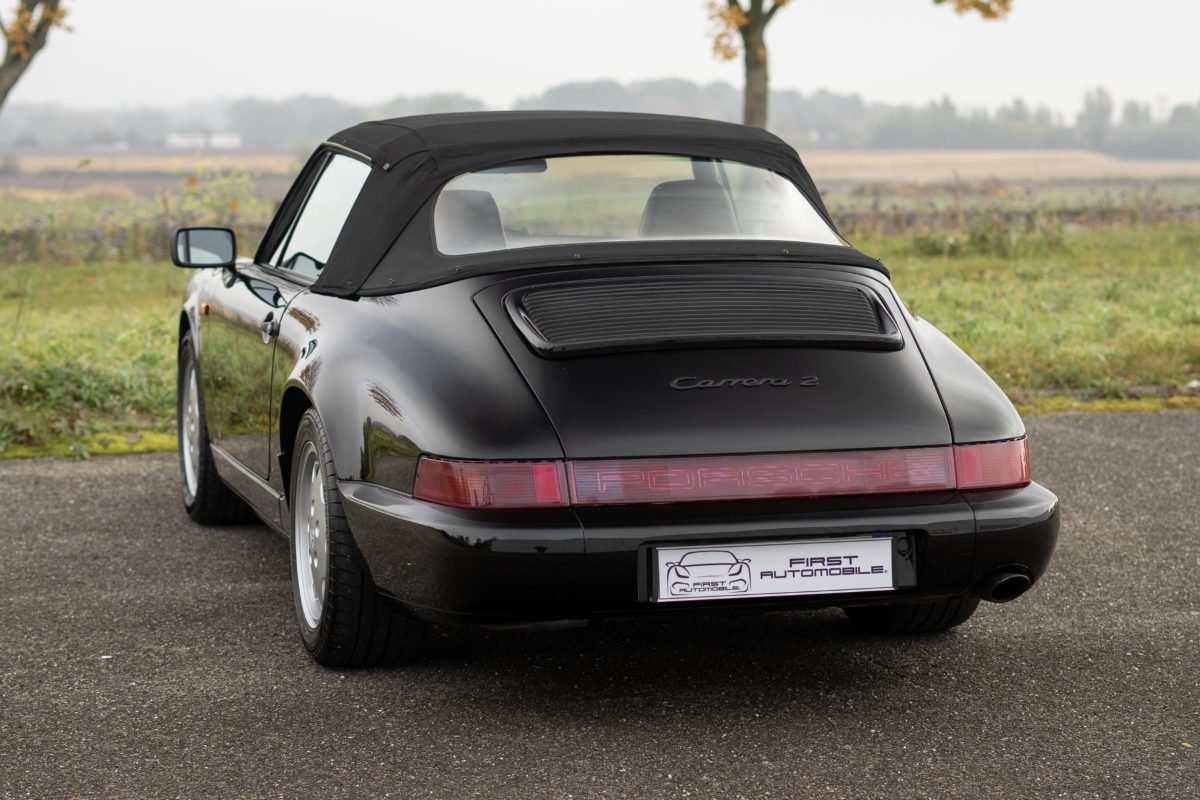 1991 PORSCHE 964 CARRERA 2 CABRIOLET 3L6 TIPTRONIC