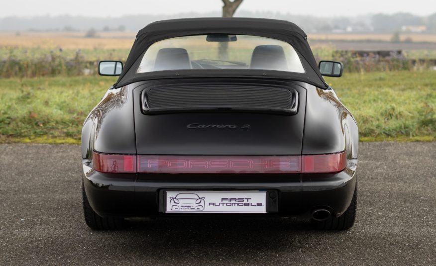 1991 PORSCHE 964 CARRERA 2 CABRIOLET 3L6 TIPTRONIC