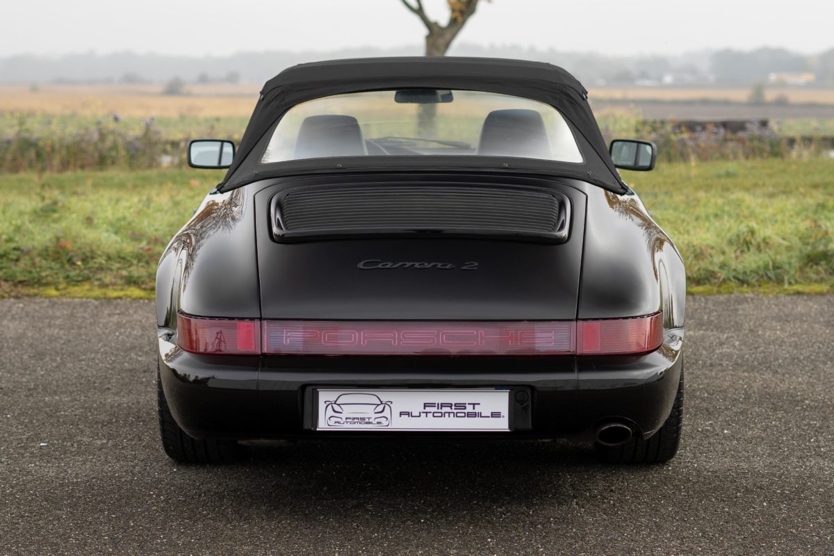 1991 PORSCHE 964 CARRERA 2 CABRIOLET 3L6 TIPTRONIC