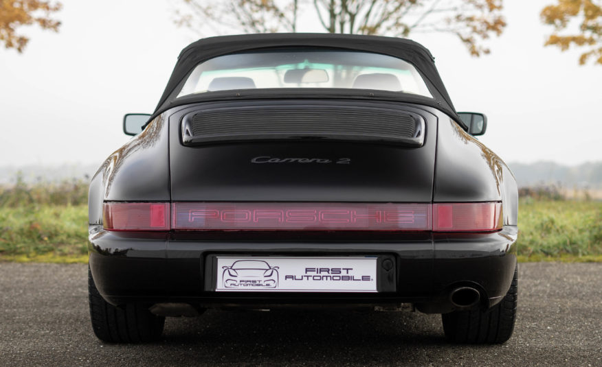 1991 PORSCHE 964 CARRERA 2 CABRIOLET 3L6 TIPTRONIC