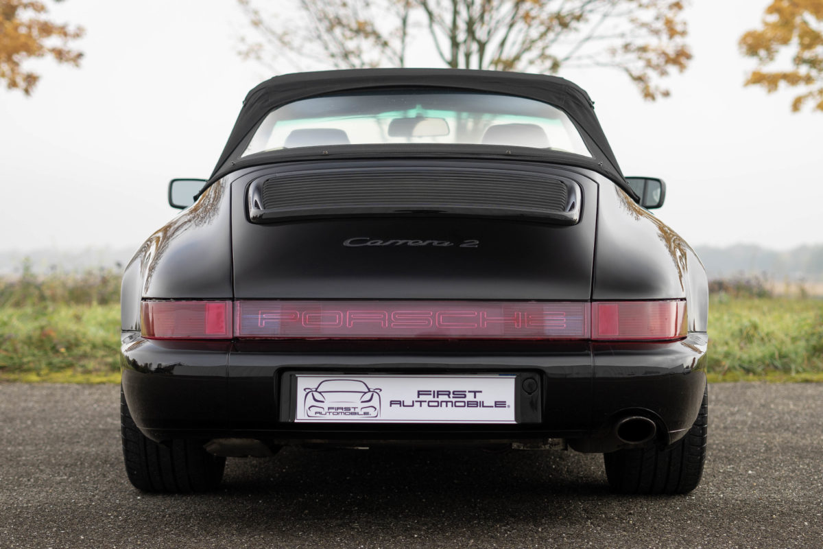 1991 PORSCHE 964 CARRERA 2 CABRIOLET 3L6 TIPTRONIC