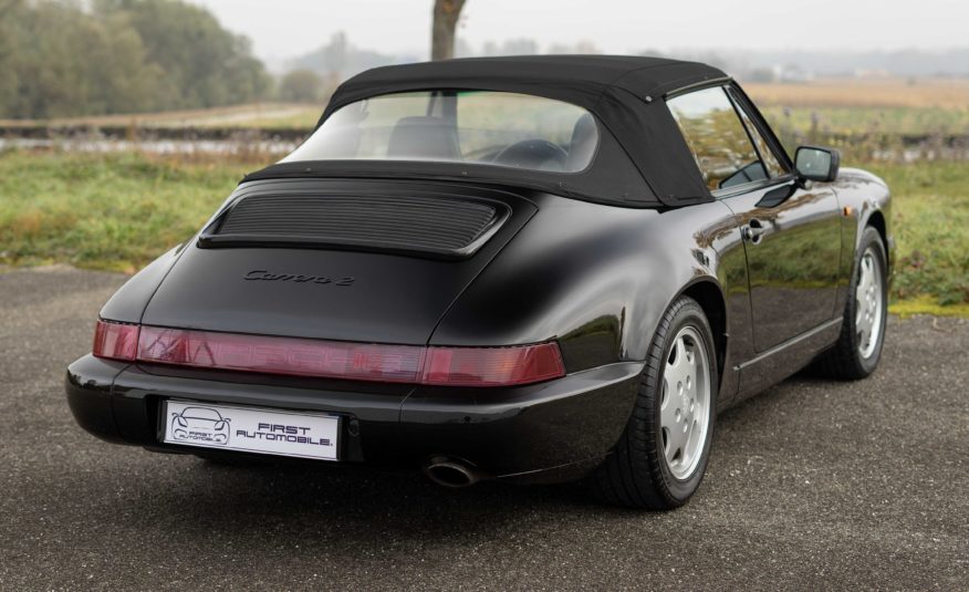 1991 PORSCHE 964 CARRERA 2 CABRIOLET 3L6 TIPTRONIC