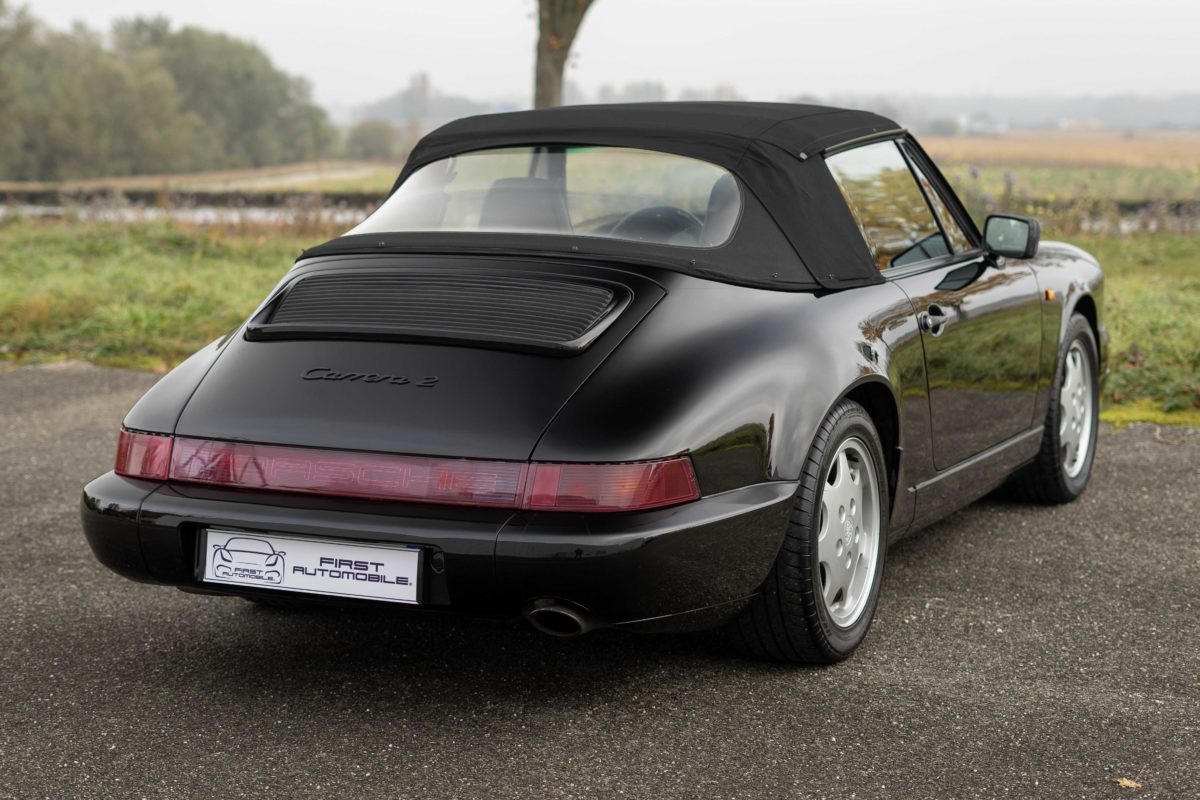 1991 PORSCHE 964 CARRERA 2 CABRIOLET 3L6 TIPTRONIC