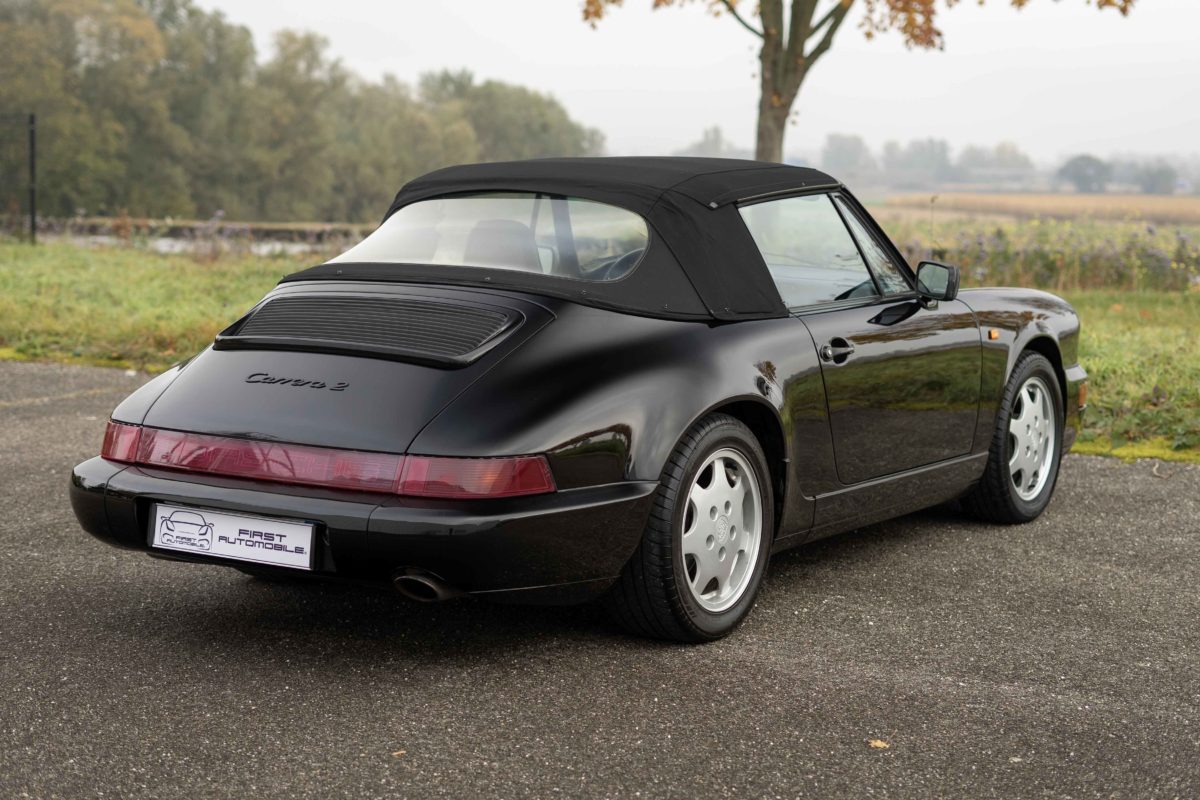 1991 PORSCHE 964 CARRERA 2 CABRIOLET 3L6 TIPTRONIC