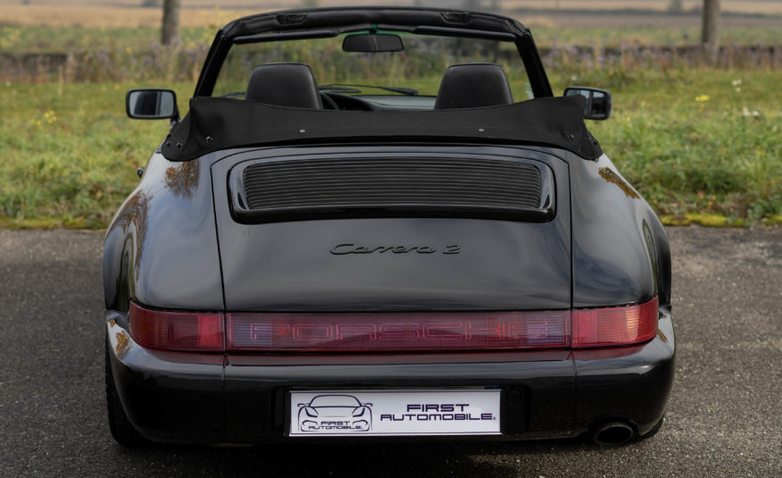 1991 PORSCHE 964 CARRERA 2 CABRIOLET 3L6 TIPTRONIC