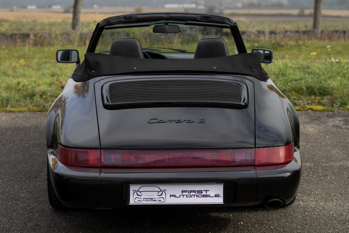 1991 PORSCHE 964 CARRERA 2 CABRIOLET 3L6 TIPTRONIC
