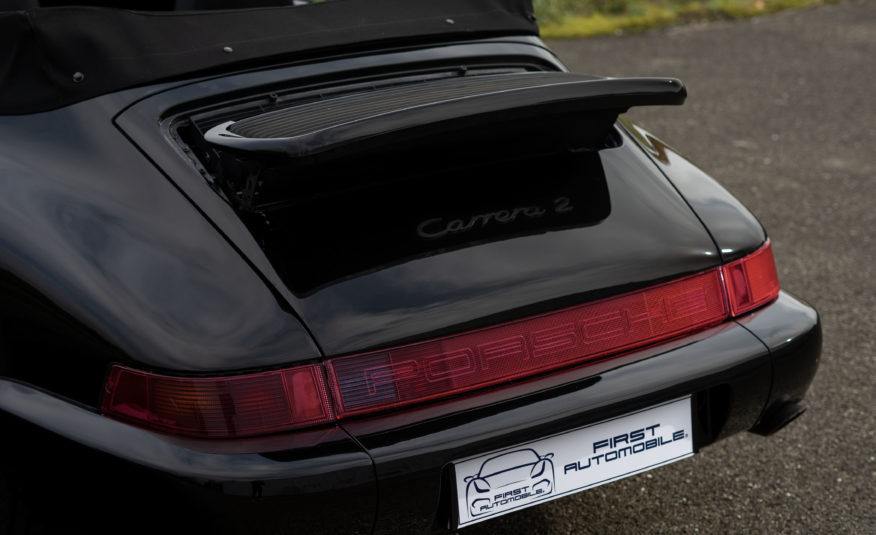 1991 PORSCHE 964 CARRERA 2 CABRIOLET 3L6 TIPTRONIC