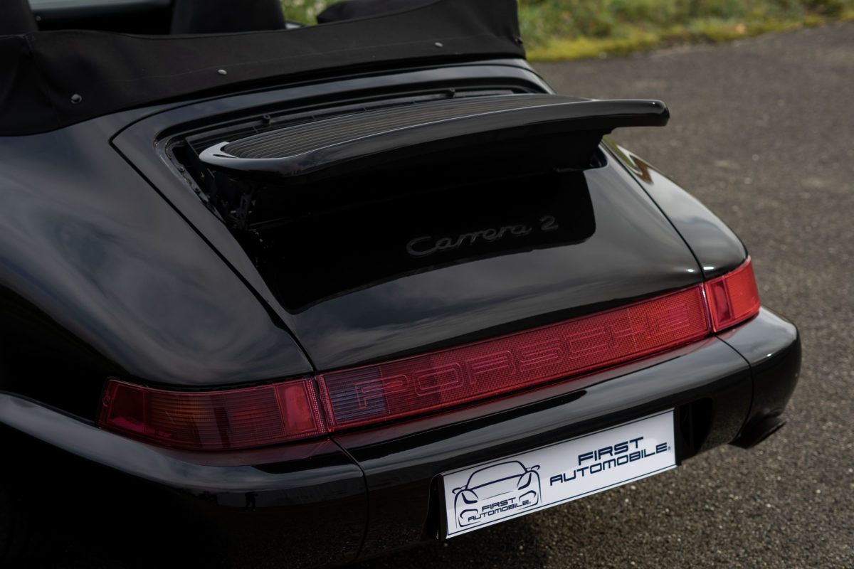 1991 PORSCHE 964 CARRERA 2 CABRIOLET 3L6 TIPTRONIC