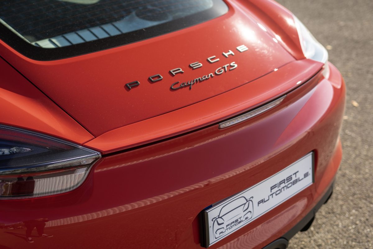 2015 PORSCHE CAYMAN GTS 981 3L4 340CV PDK