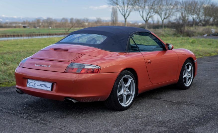 2002 PORSCHE 996 CARRERA 4 CABRIOLET 3L6 320CV TIPTRONIC