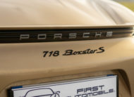 2018 PORSCHE 718 BOXSTER S 2L5 350CV PDK PSE