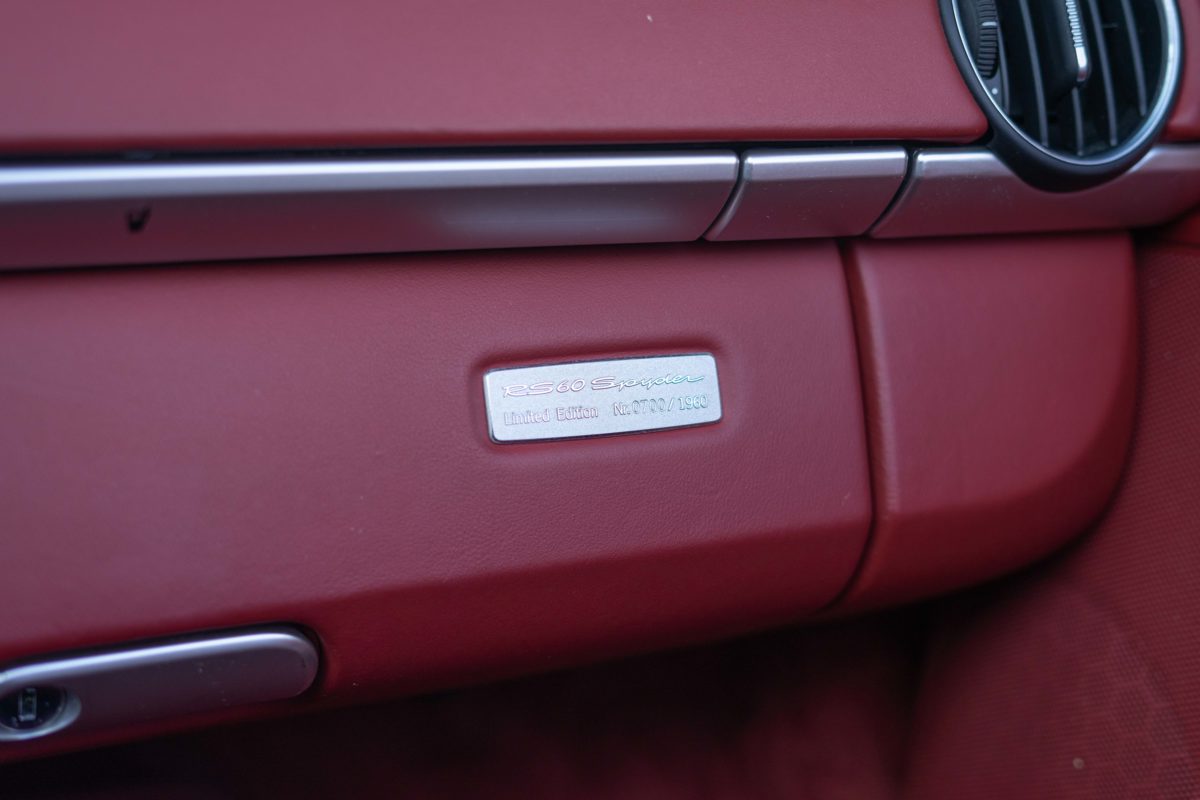 2008 PORSCHE BOXSTER S 987 RS 60 3L4 303CV TIPTRONIC