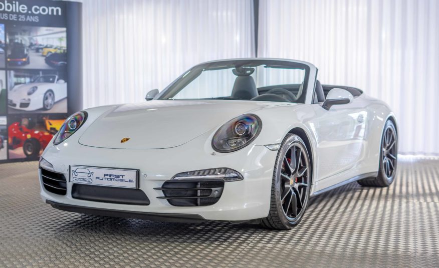 2014 PORSCHE 991 CARRERA 4S PDK CABRIOLET 3L8 400CV PSE