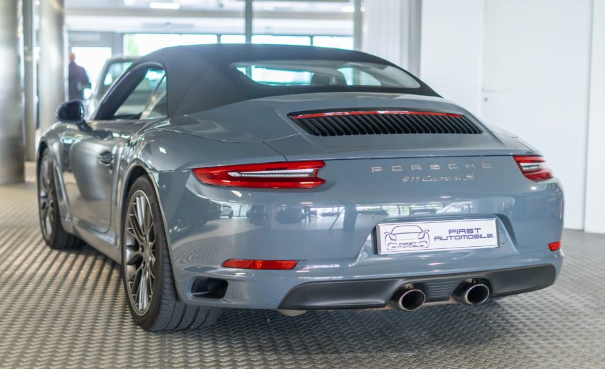 2017 PORSCHE 991 PHASE 2 CARRERA S CABRIOLET 3L0 420CV PDK PSE