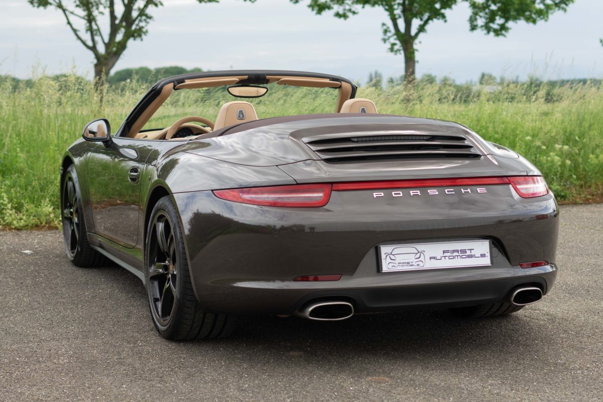 2013 PORSCHE 991 CARRERA 4 CABRIOLET 3L4 350CV PDK