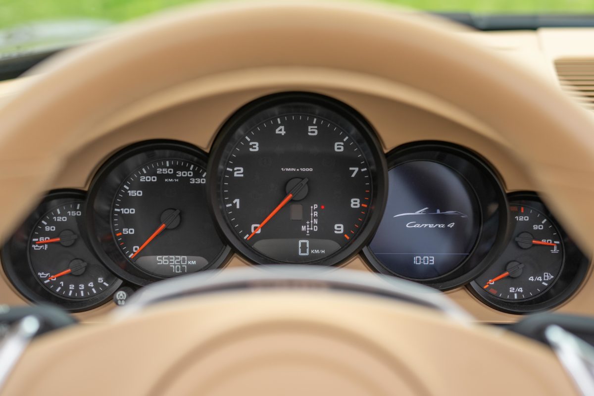 2013 PORSCHE 991 CARRERA 4 CABRIOLET 3L4 350CV PDK