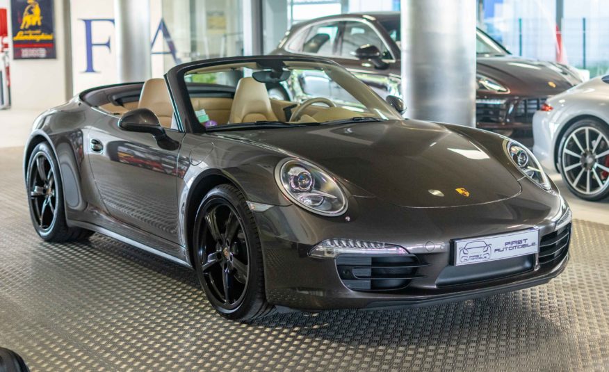 2013 PORSCHE 991 CARRERA 4 CABRIOLET 3L4 350CV PDK