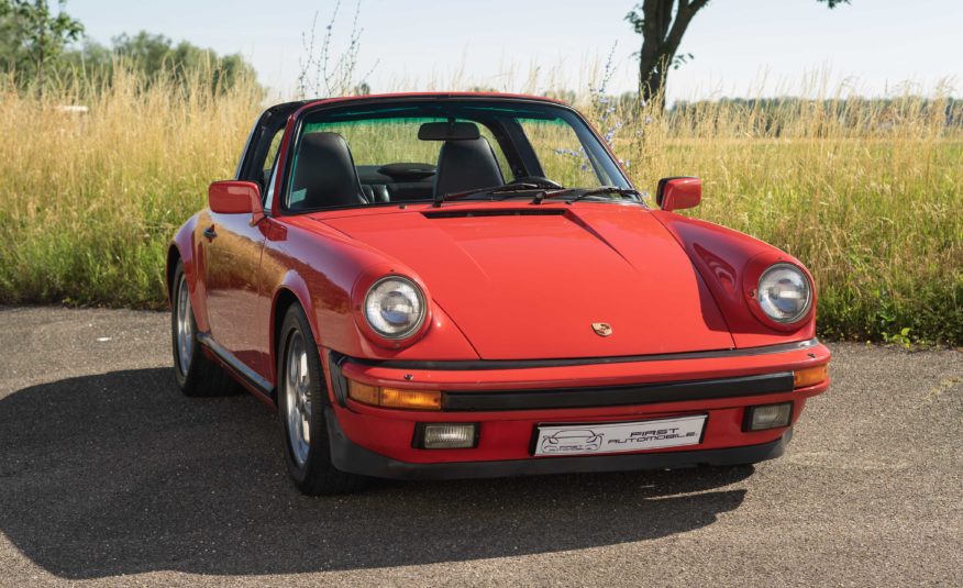 1985 PORSCHE 911 TARGA 3L2 BOITE 915 207CV BVM5