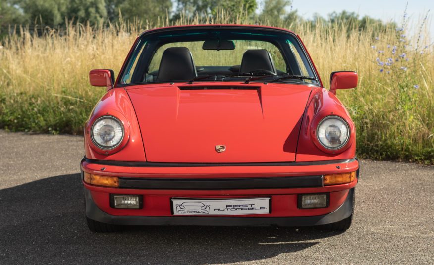 1985 PORSCHE 911 TARGA 3L2 BOITE 915 207CV BVM5