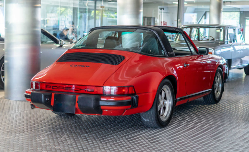 1985 PORSCHE 911 TARGA 3L2 BOITE 915 207CV BVM5