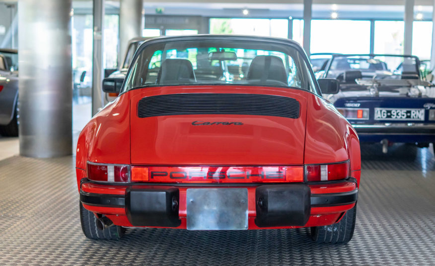 1985 PORSCHE 911 TARGA 3L2 BOITE 915 207CV BVM5