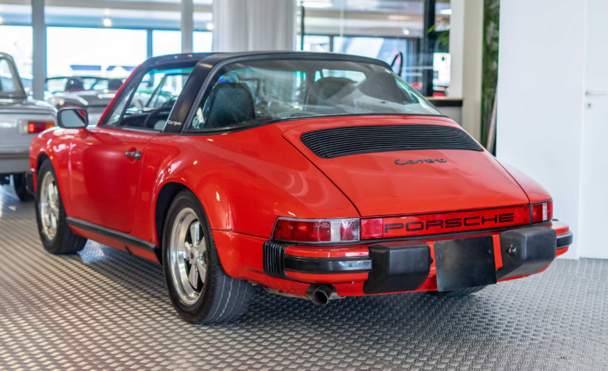 1985 PORSCHE 911 TARGA 3L2 BOITE 915 207CV BVM5