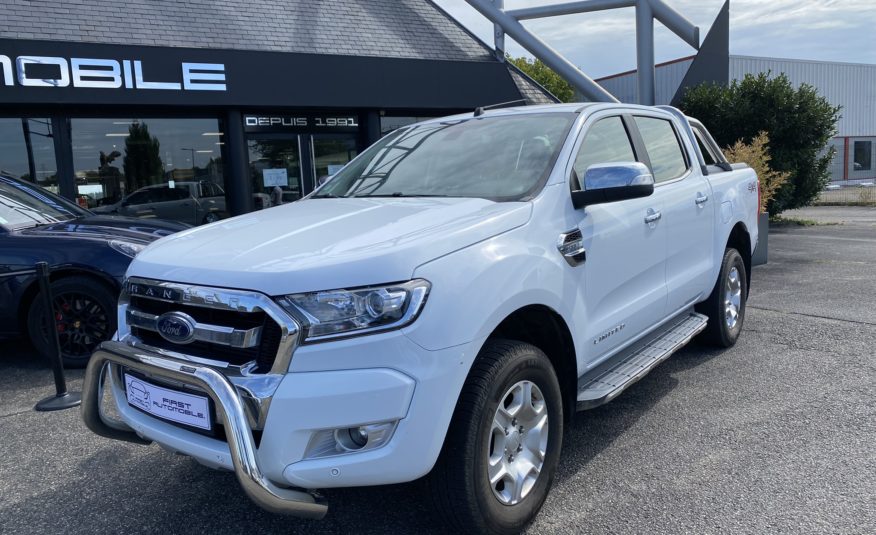 2017 FORD RANGER DOUBLE CABINE LIMITED 2L2 160CV BVA6