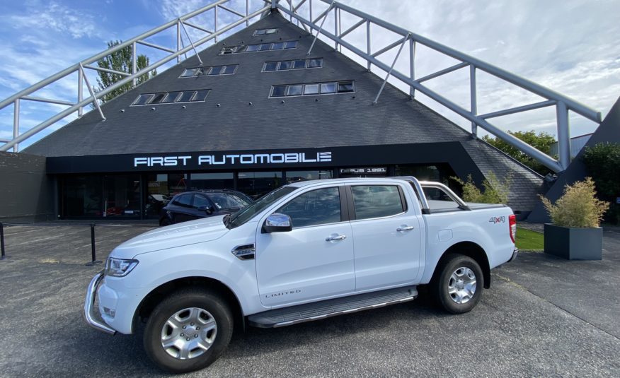 2017 FORD RANGER DOUBLE CABINE LIMITED 2L2 160CV BVA6