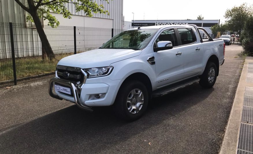 2017 FORD RANGER DOUBLE CABINE LIMITED 2L2 160CV BVA6