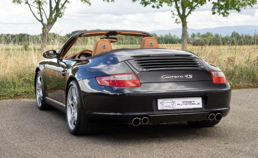 2007 PORSCHE 997 CARRERA 4S CABRIOLET 3L8 355CV TIPTRONIC