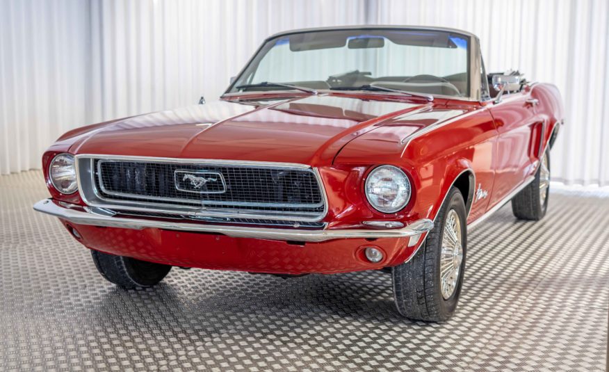 1968 FORD MUSTANG CABRIOLET 200 CI BV MECA