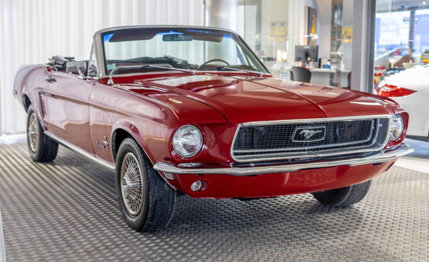 1968 FORD MUSTANG CABRIOLET 200 CI BV MECA