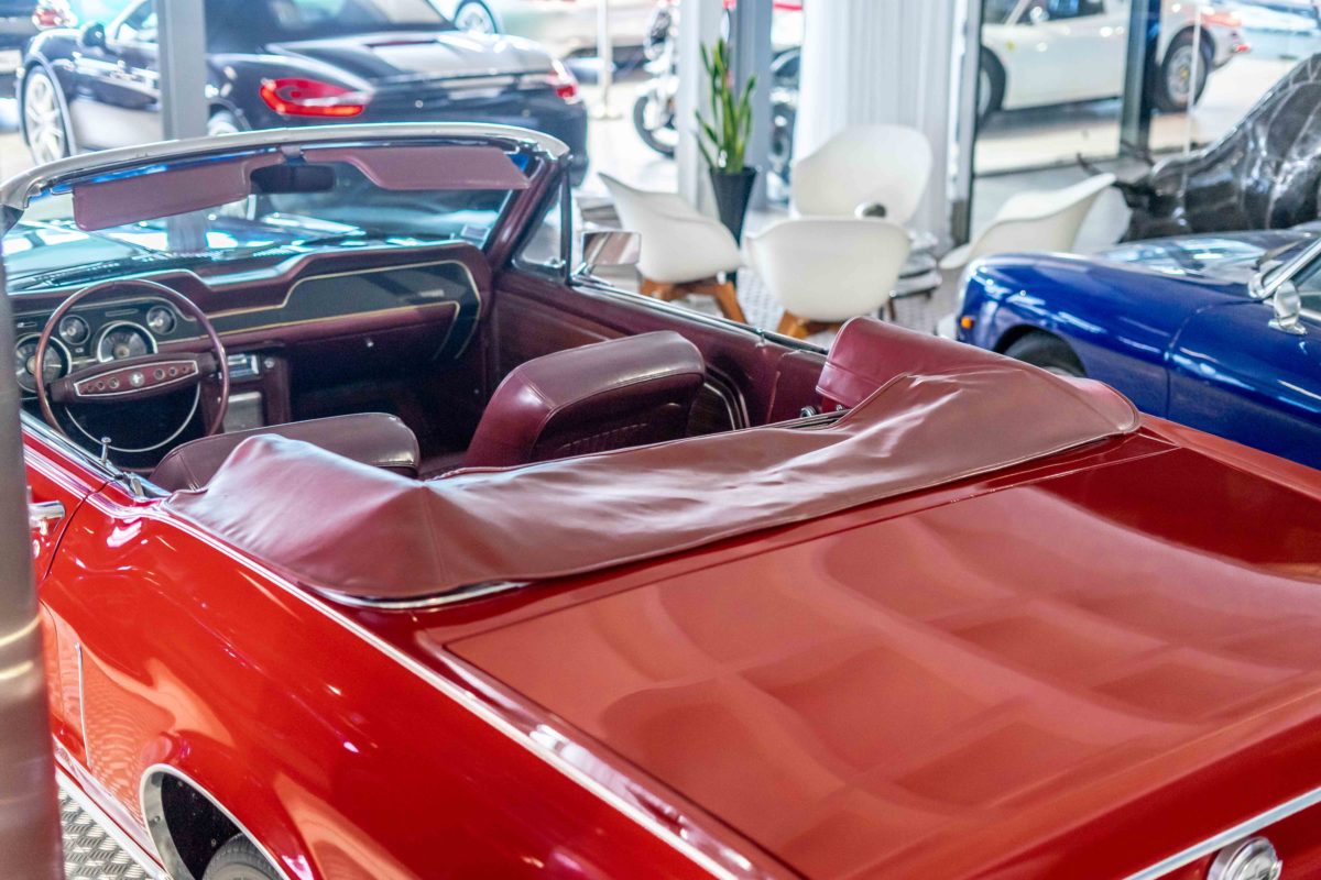 1968 FORD MUSTANG CABRIOLET 200 CI BV MECA