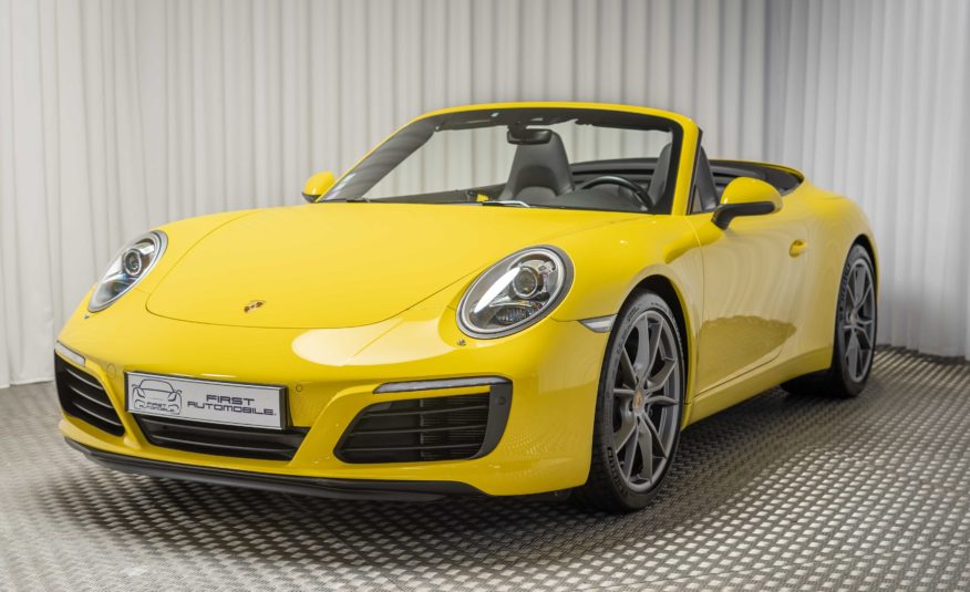 2017 PORSCHE 991 PHASE 2 CARRERA CABRIOLET 3L0 370CV PDK