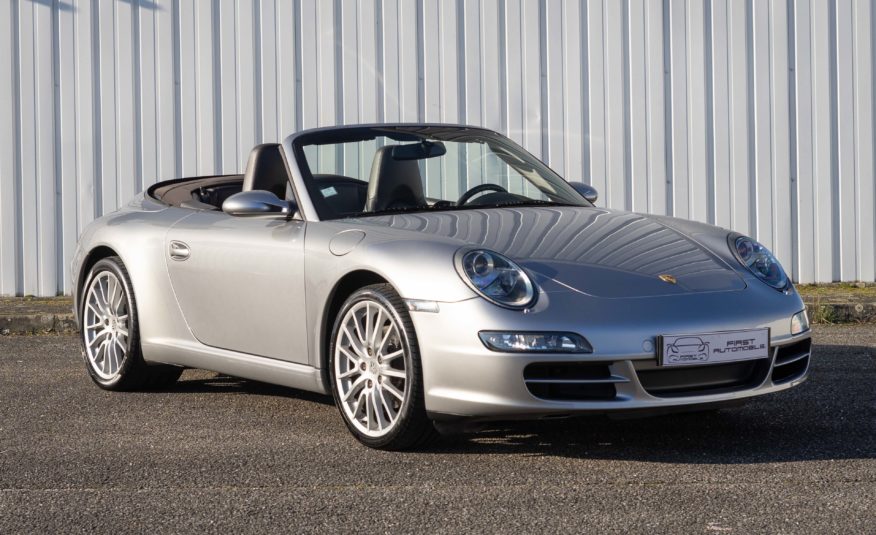 2007 PORSCHE 997 CARRERA CABRIOLET 3L6 325CV BVM6