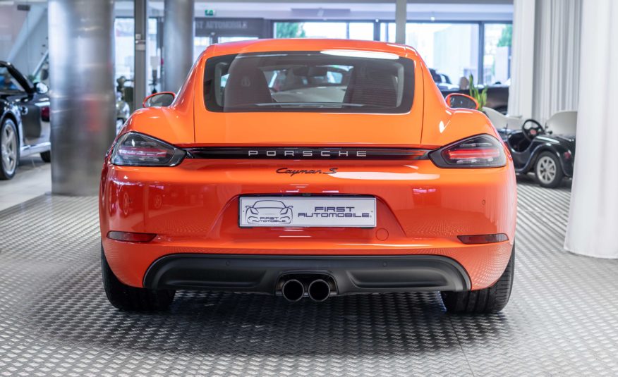 2017 PORSCHE CAYMAN S 718 2L5 350CV PDK PSE