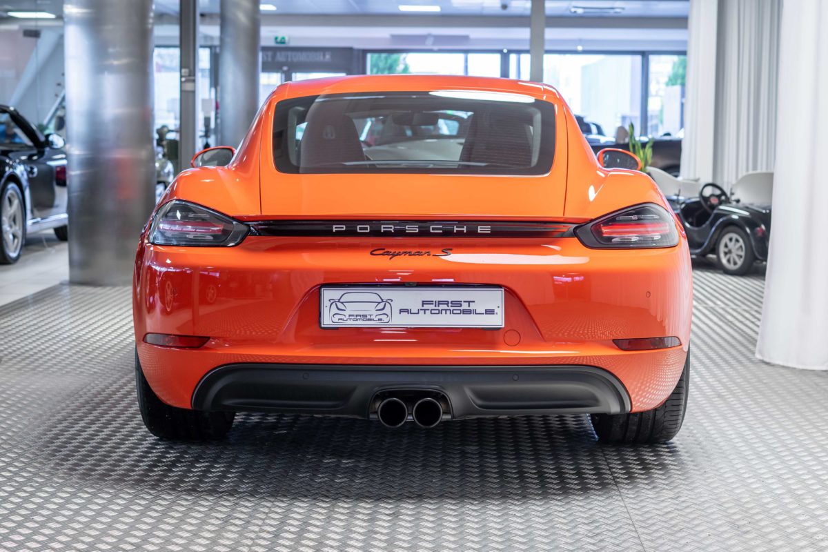 2017 PORSCHE CAYMAN S 718 2L5 350CV PDK PSE