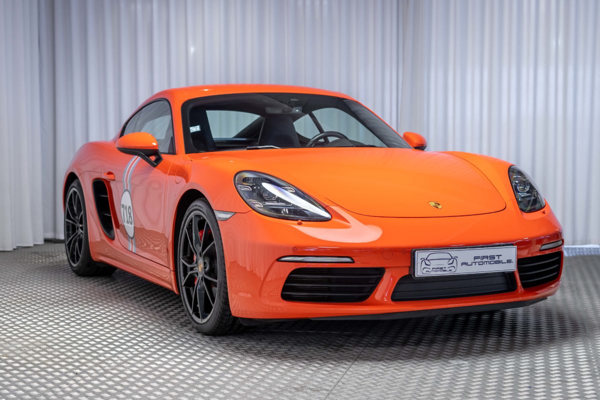 2017 PORSCHE CAYMAN S 718 2L5 350CV PDK PSE