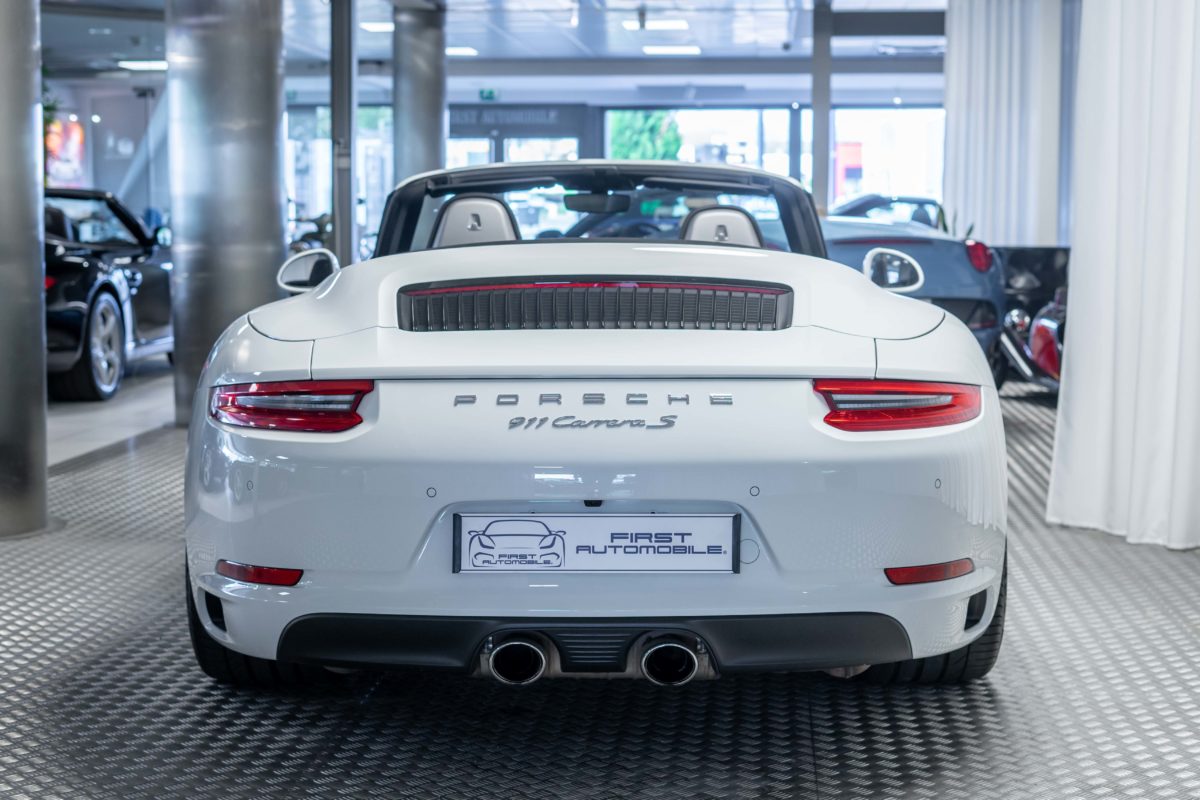 2017 PORSCHE 991 PHASE 2 CARRERA S CABRIOLET 3L0 420CV PDK