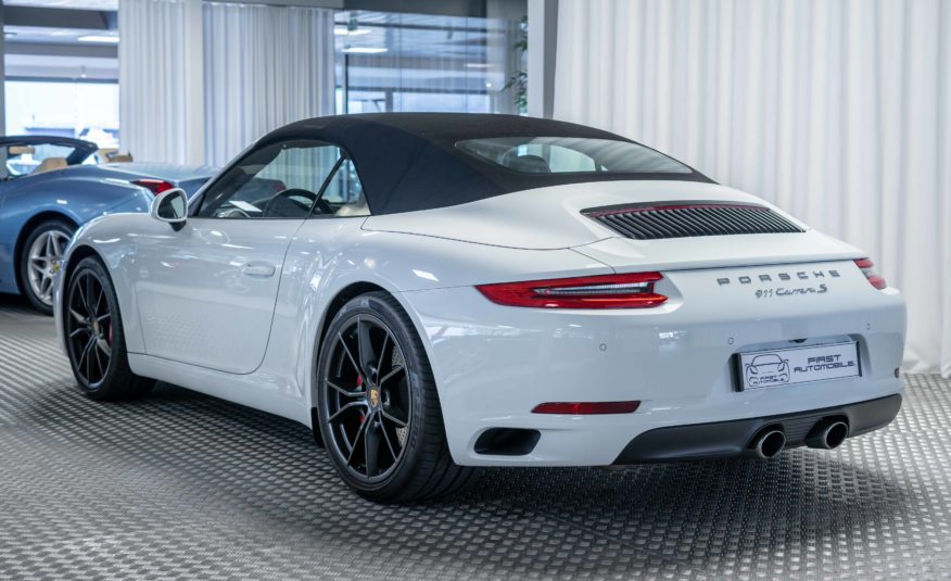 2017 PORSCHE 991 PHASE 2 CARRERA S CABRIOLET 3L0 420CV PDK