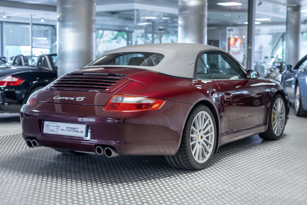 2007 PORSCHE 997 CARRERA 4S CABRIOLET X51 USINE 3L8 381CV TIPTRONIC
