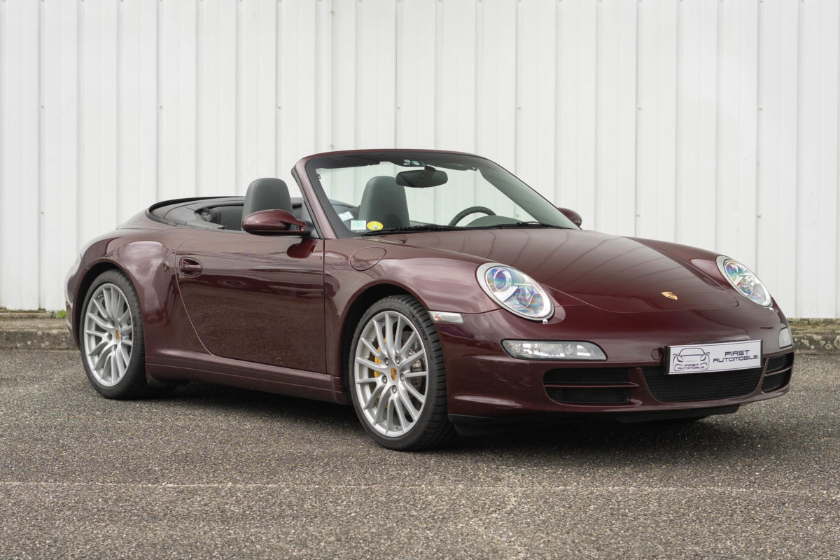 2007 PORSCHE 997 CARRERA 4S CABRIOLET X51 USINE 3L8 381CV TIPTRONIC