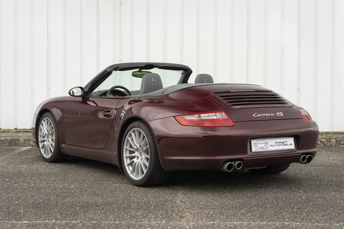 2007 PORSCHE 997 CARRERA 4S CABRIOLET X51 USINE 3L8 381CV TIPTRONIC