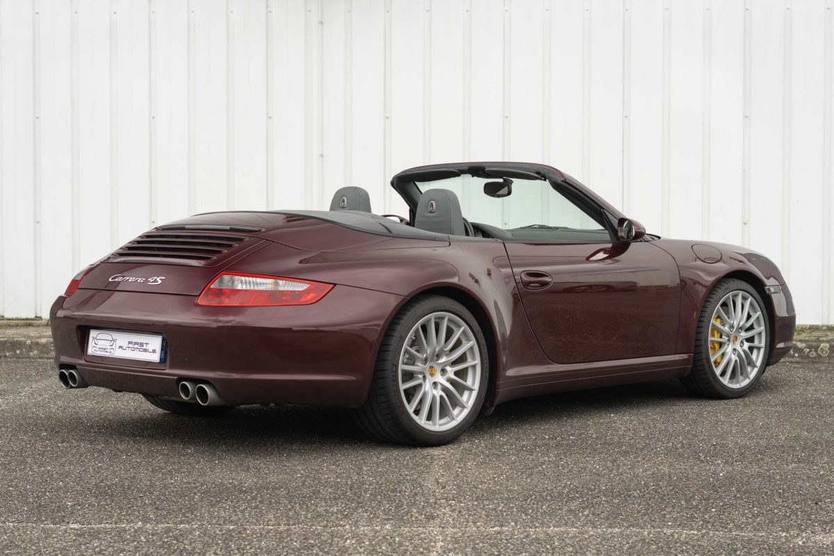 2007 PORSCHE 997 CARRERA 4S CABRIOLET X51 USINE 3L8 381CV TIPTRONIC
