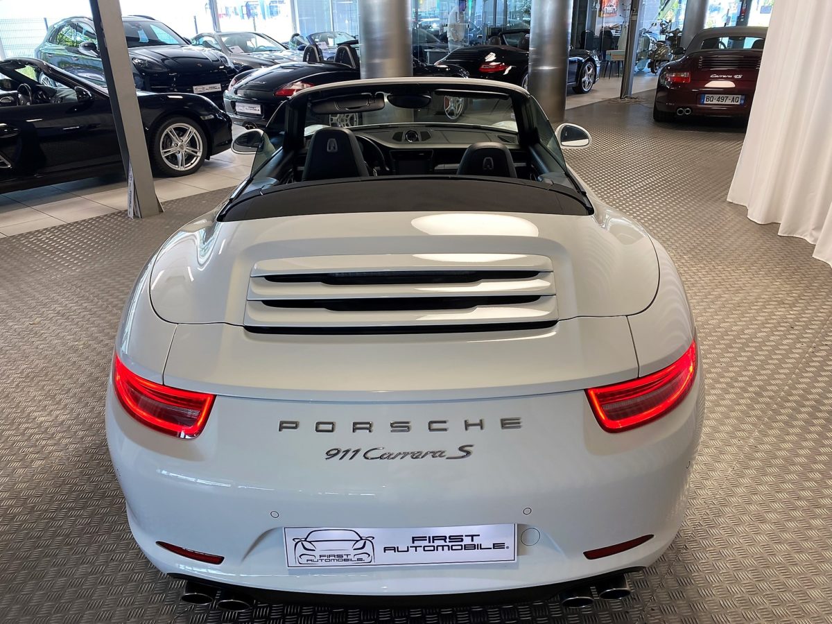 2013 PORSCHE 991 CARRERA S CABRIOLET 3L8 400CV PDK